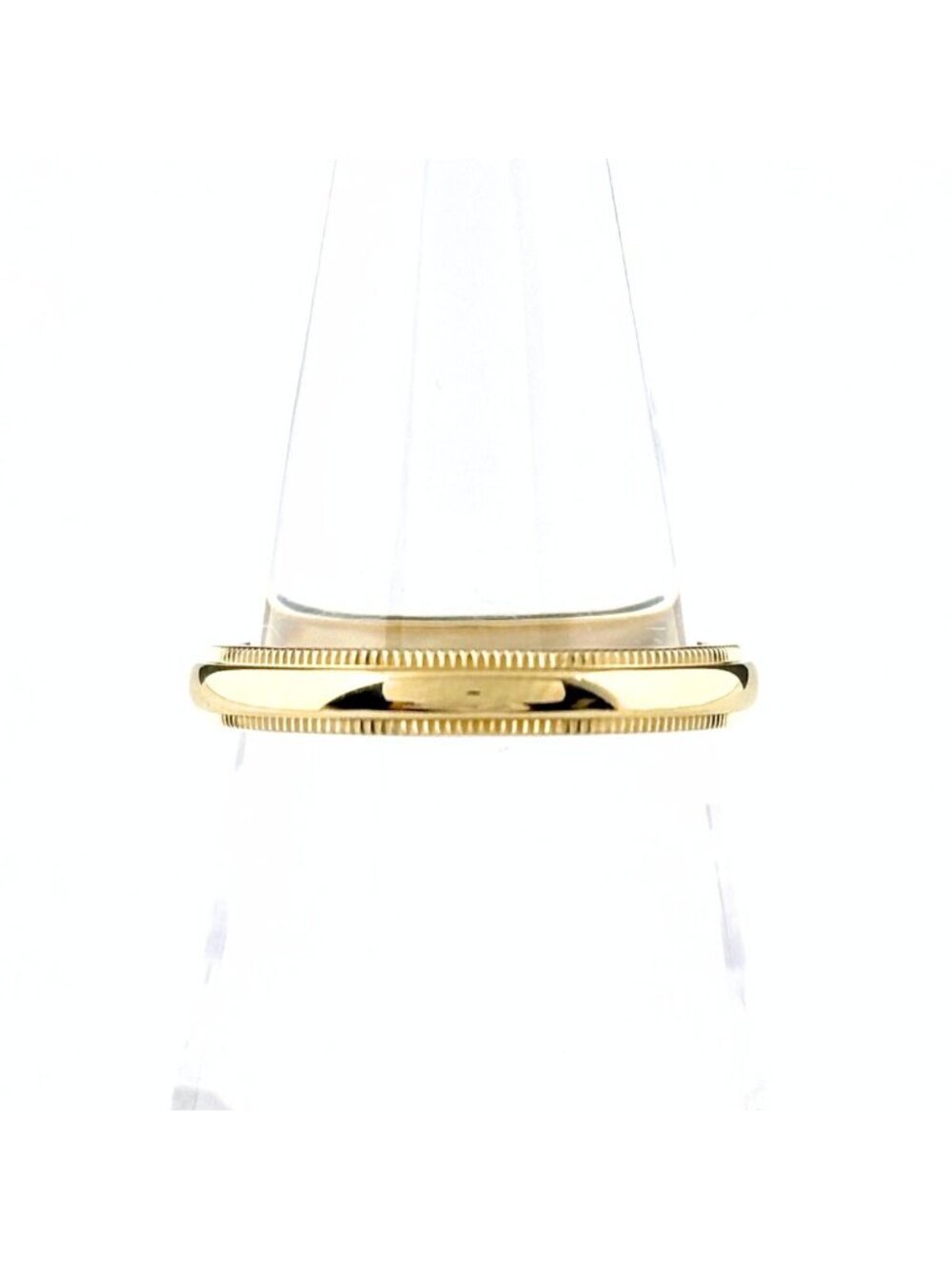 Tiffany & Co Milgrain Band Yellow Gold Ring